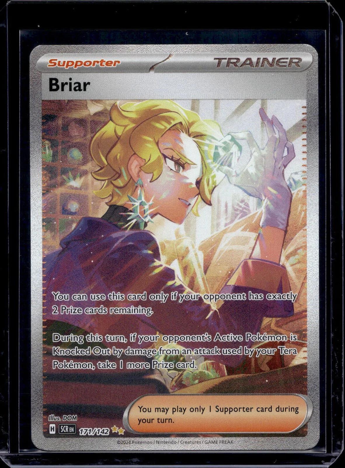 Briar Pokemon SV07: Stellar Crown 171/142