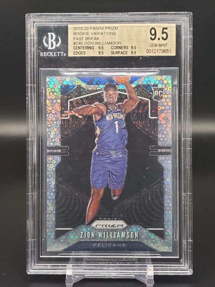 その他 BGS 9.5 PANINI PRIZM ZION WILLIAMSON RC Zion Williamson Rookie RC BGS 9.5 GEM 2019-20 Panini Prizm Red