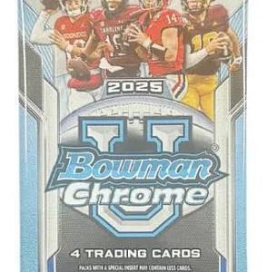 2025 Bowman University Chrome Football Hobby Pack