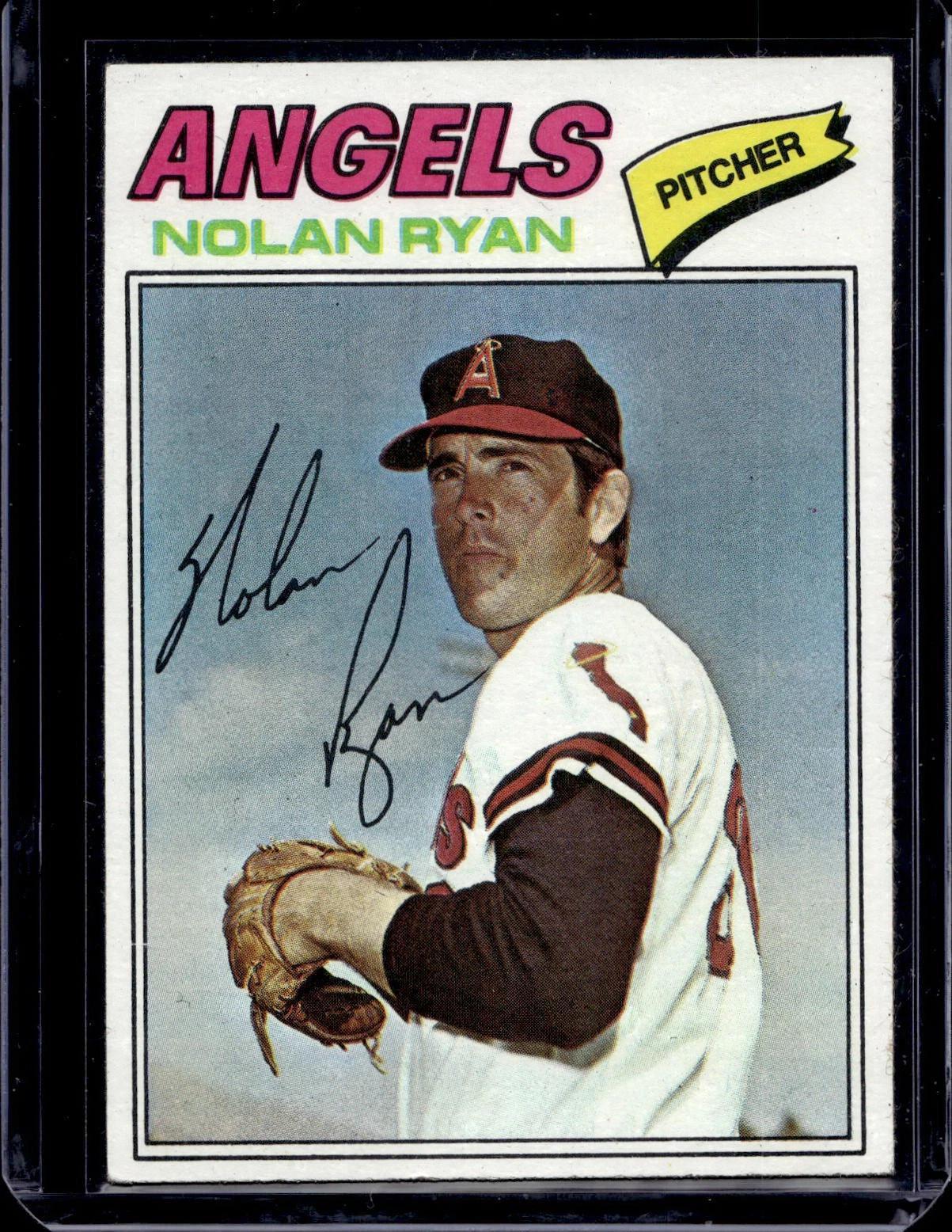 Nolan Ryan 1977 Topps California Angels 650