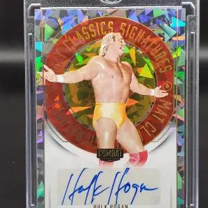 Hulk Hogan 2025 Panini Combat Anthology Mat Classics Signatures Ice Auto /25