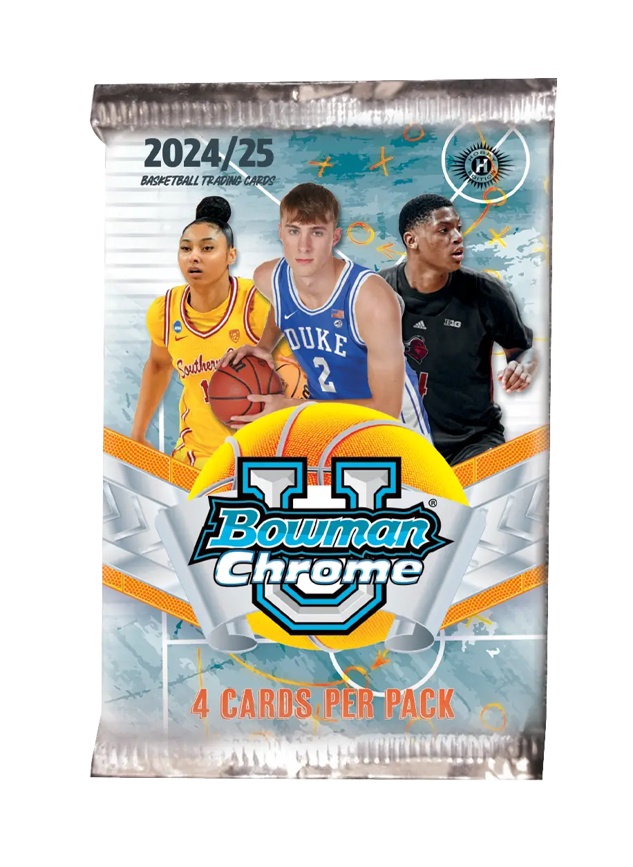 2024-25 Bowman University Chrome Basketball Hobby Pack