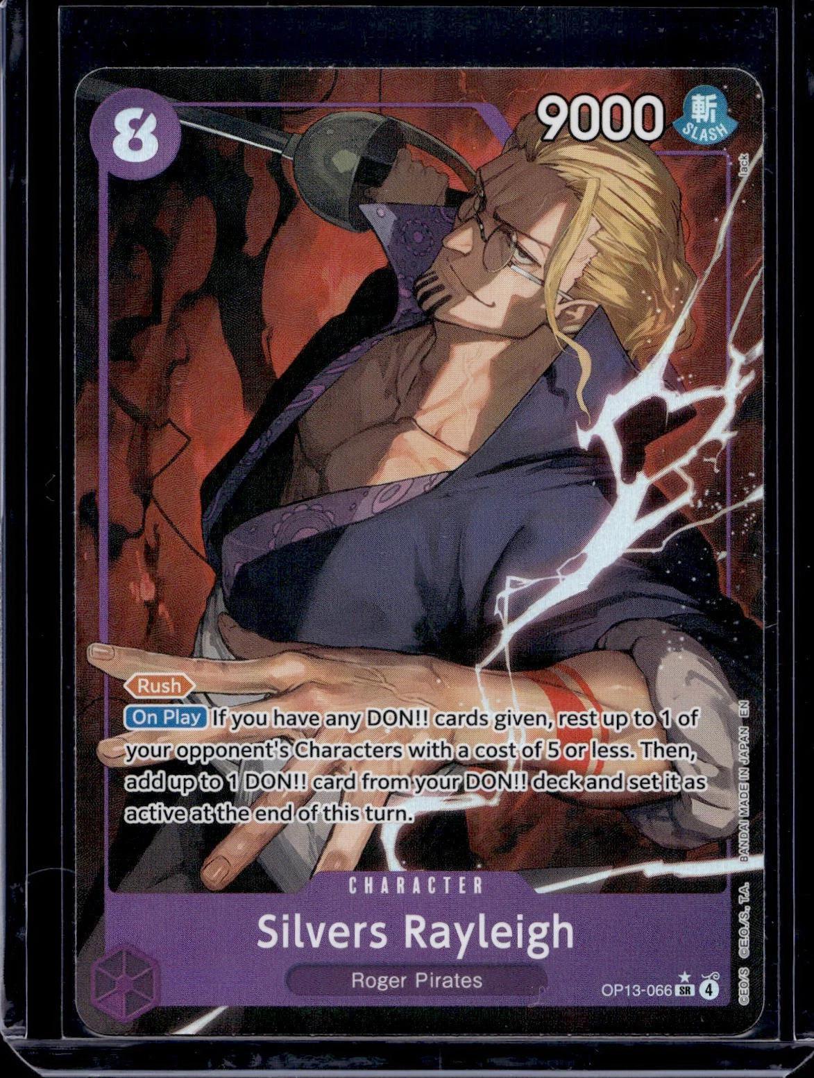 Silvers Rayleigh Alternate Art One Piece Carrying On His Will OP13-066