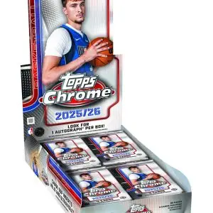 2025-26 Topps Chrome Basketball Hobby Box
