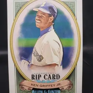 Ken Griffey Jr 2021 Topps Allen & Ginter Triple Rip Card /75 Seattle Mariners