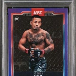 Joshua Van 2025 Topps Chrome UFC Purple Refractor RC 136 PSA 10 Pop 3