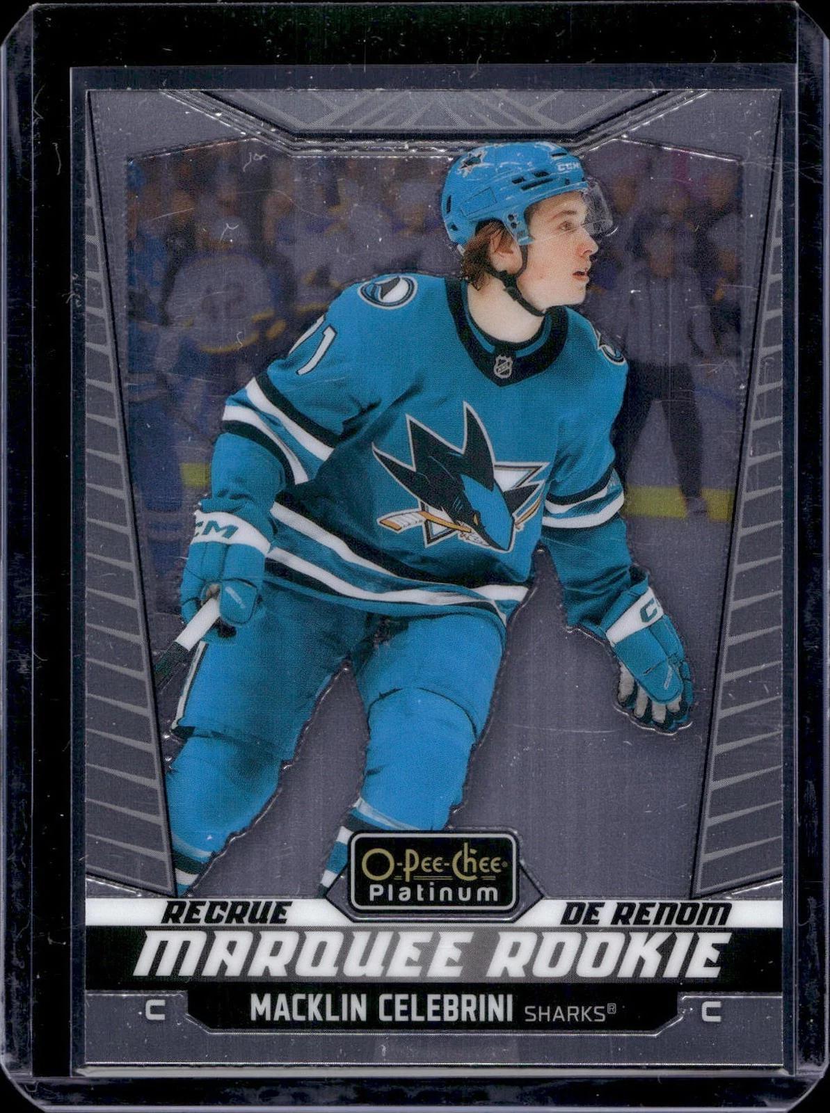 Macklin Celebrini 2024-25 O-Pee-Chee Platinum Rookie San Jose Sharks 263