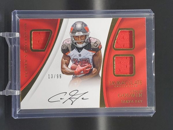 クリス ゴッドウィン CHRIS GODWIN サイン カード AUTO NFL