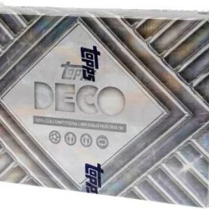 2025-26 Topps Deco UEFA Club Competitions Soccer Hobby Box