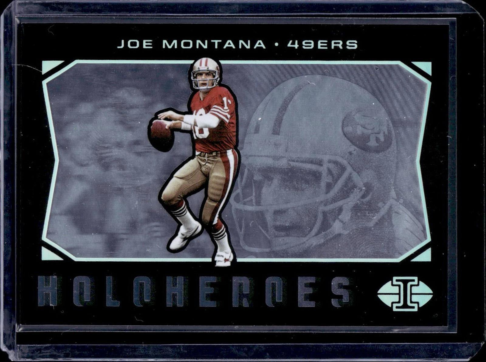 Joe Montana 2021 Panini Illusions HoloHeroes San Francisco 49ers HHJM-5