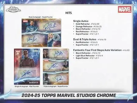 2024-25 Topps Chrome Marvel Studios Blaster Box - Image 6