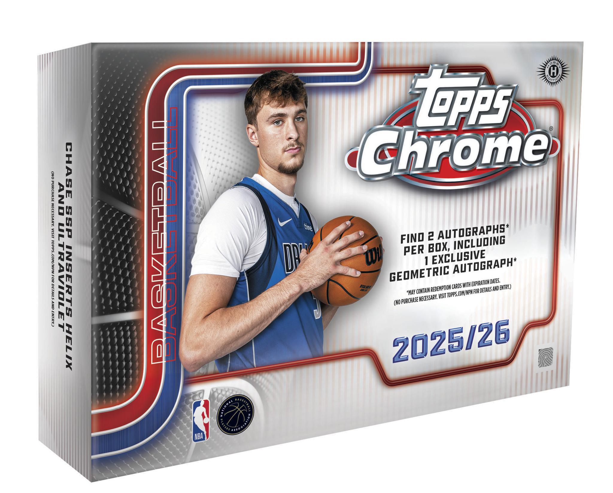 2025-26 Topps Chrome Basketball Breaker's Delight Box