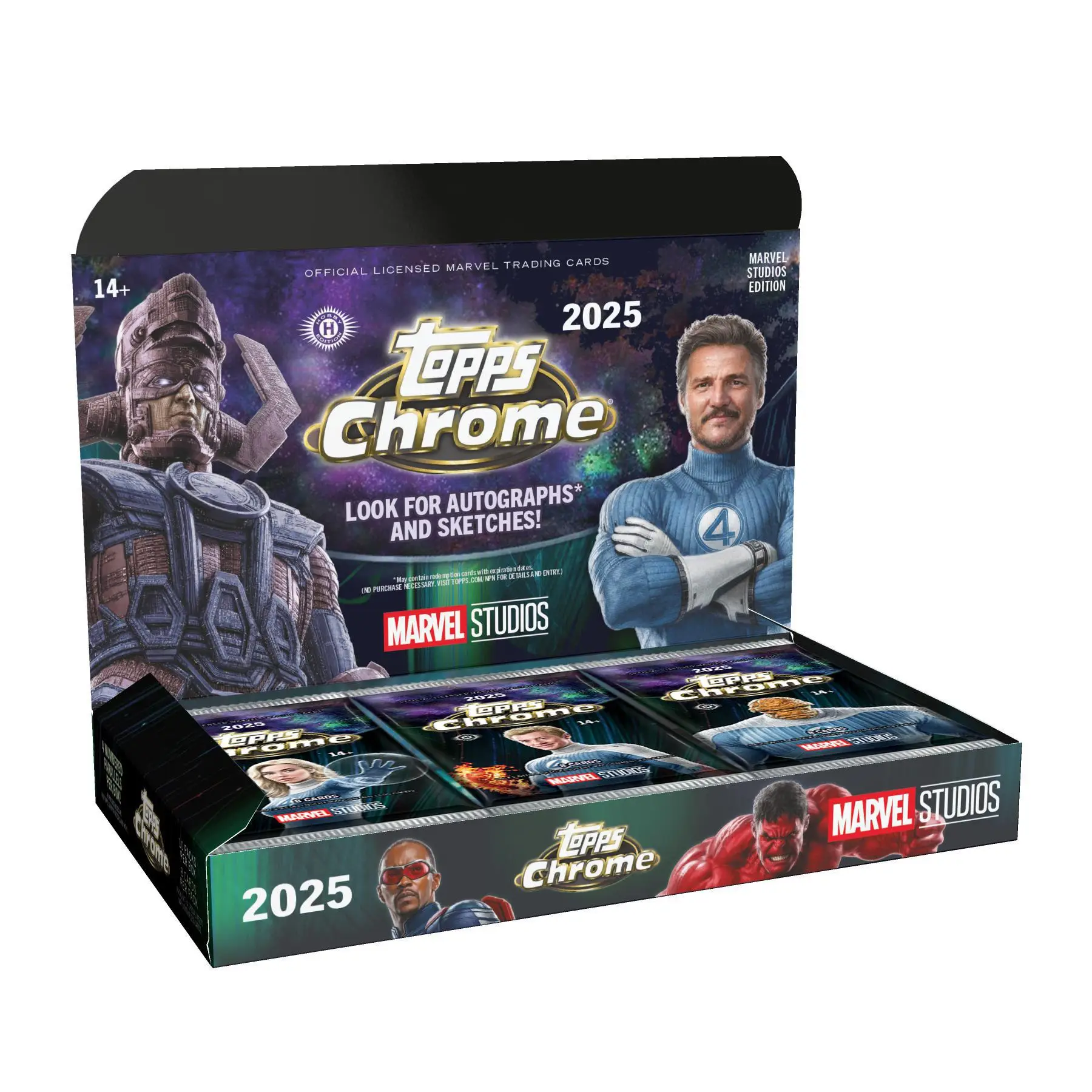 2024-25 Topps Chrome Marvel Studios Hobby Box