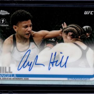 Angela Hill 2019 Topps Chrome UFC Auto FA-AHI