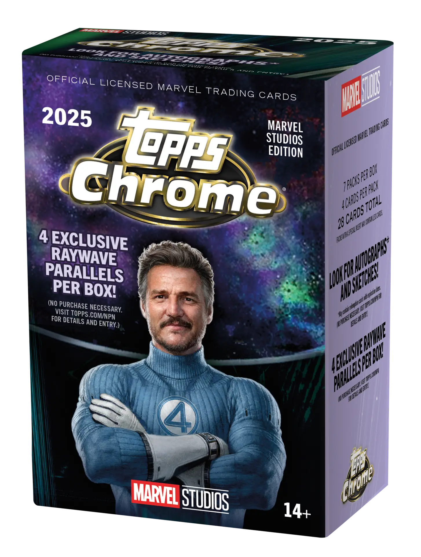 2024-25 Topps Chrome Marvel Studios Blaster Box