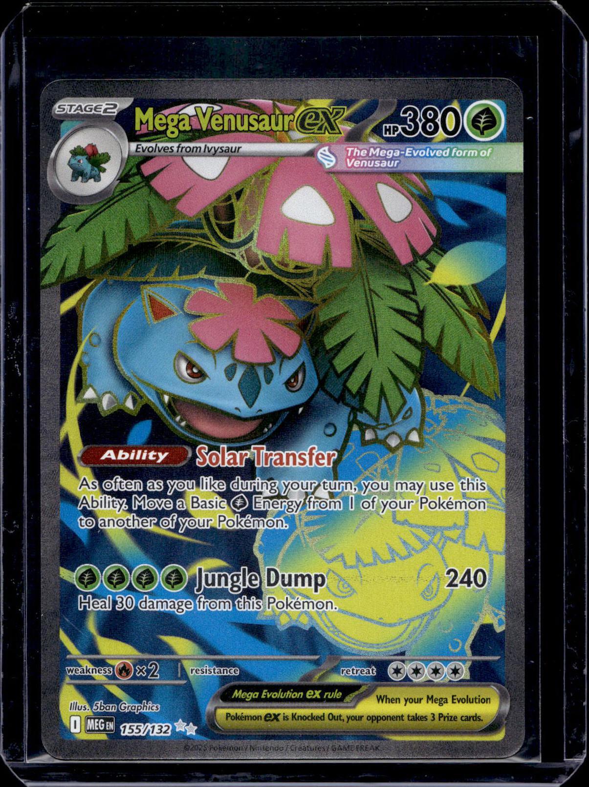 Mega Venusaur ex Pokemon ME01: Mega Evolution 155/132
