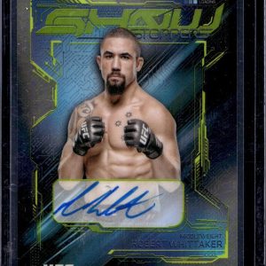 Robert Whittaker 2025 Topps Finest UFC Showstoppers Auto SSA-RW