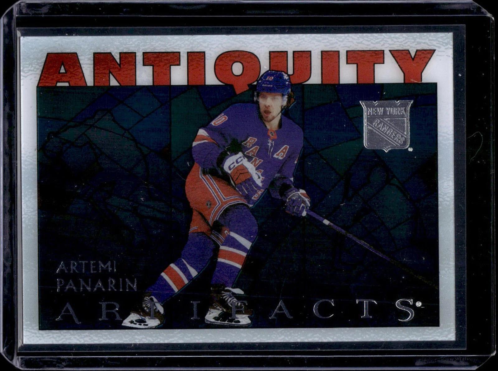Artemi Panarin 2025-26 Upper Deck Artifacts Antiquity New York Rangers AT-2