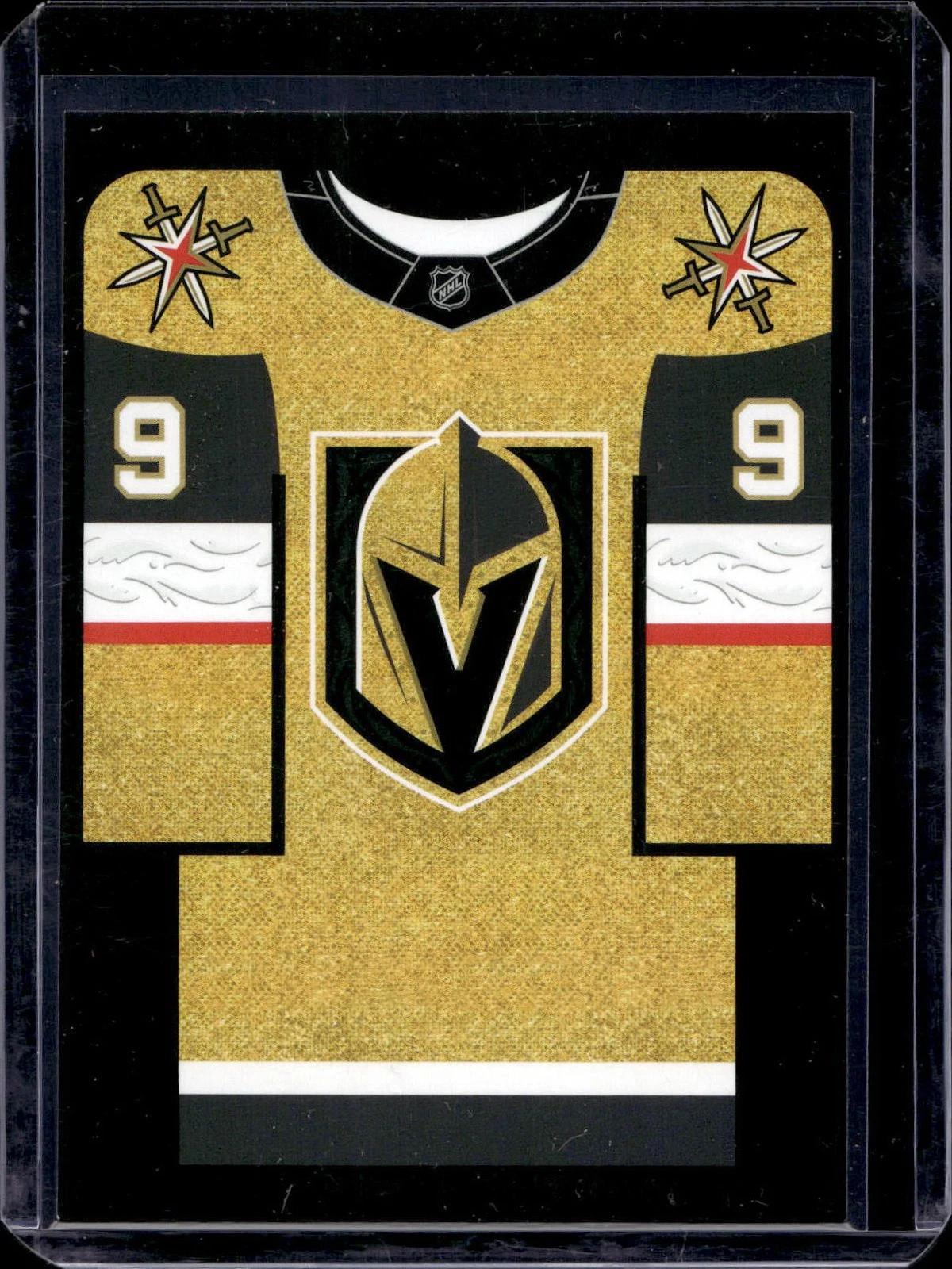 Jack Eichel 2024-25 Upper Deck Credentials Jersey First 500 Fans Vegas Golden Knights