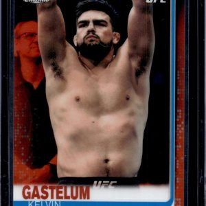 Kelvin Gastelum 2019 Topps Chrome UFC Orange /25 11
