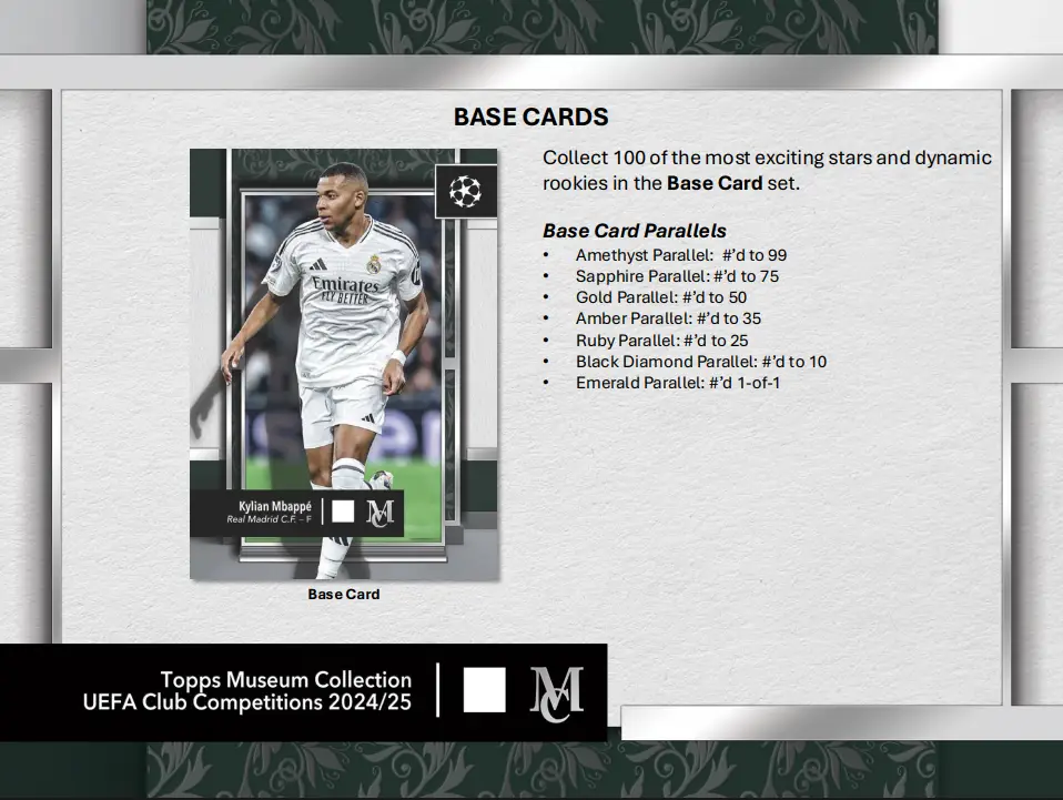 2024-25 Topps UEFA Club Competitions Museum Collection Soccer Hobby Box - Image 10