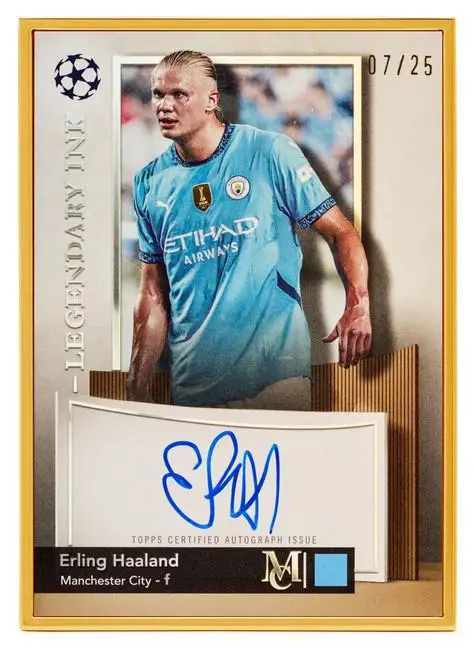 2024-25 Topps UEFA Club Competitions Museum Collection Soccer Hobby Box - Image 7