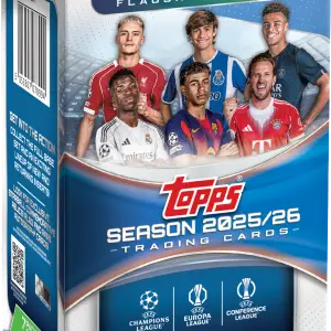 2025-26 Topps UEFA Club Competitions Soccer Blaster Box
