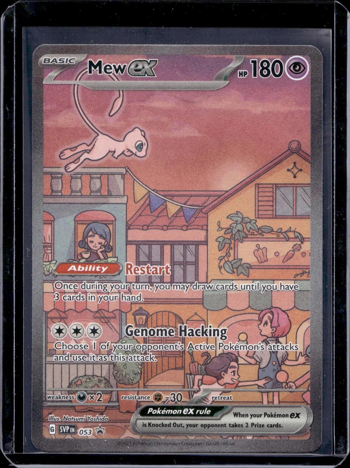 Mew ex Pokemon SV: Scarlet & Violet Promo Cards 053