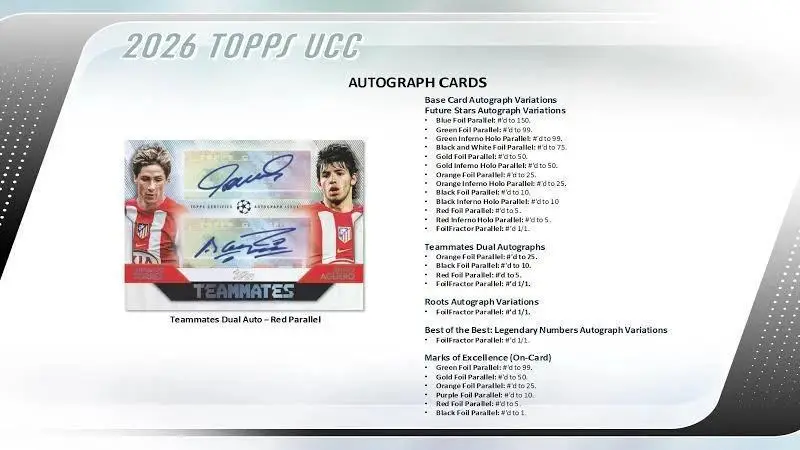 2025-26 Topps UEFA Club Competitions Soccer Hobby Box - Image 5