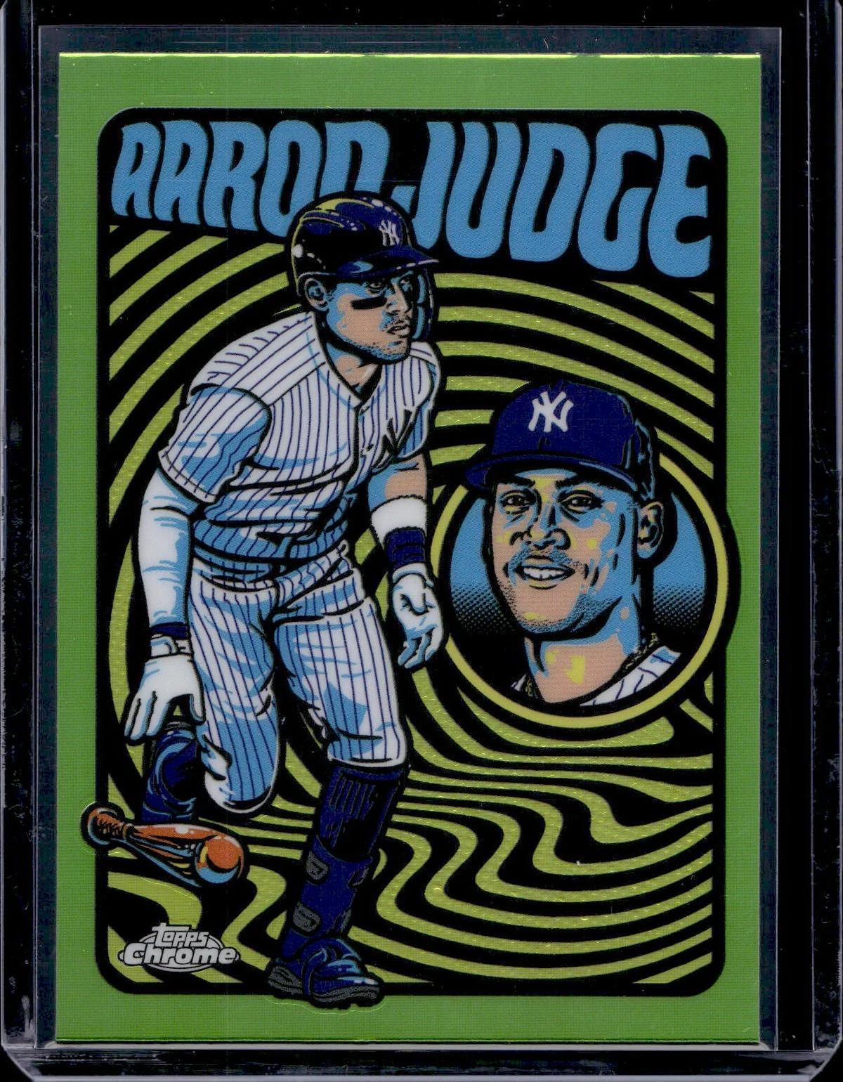 Aaron Judge 2024 Topps Chrome Ultra Violet All-Stars New York Yankees UV-4