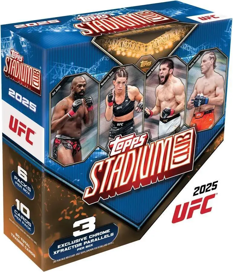 2025 Topps Stadium Club UFC Mega Box