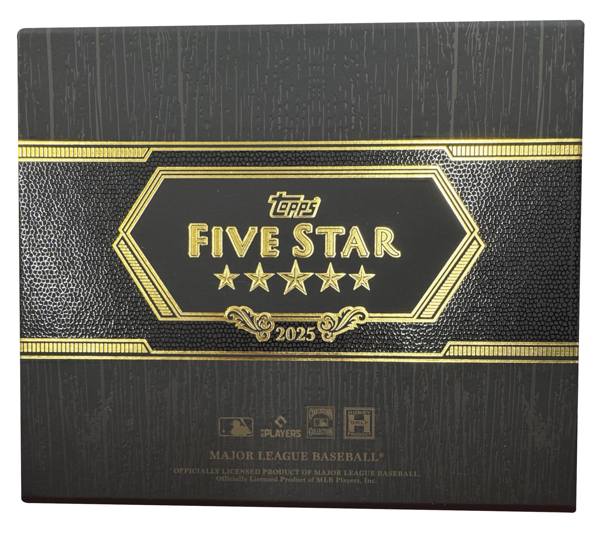 2025 Topps Five Star Baseball Hobby Box
