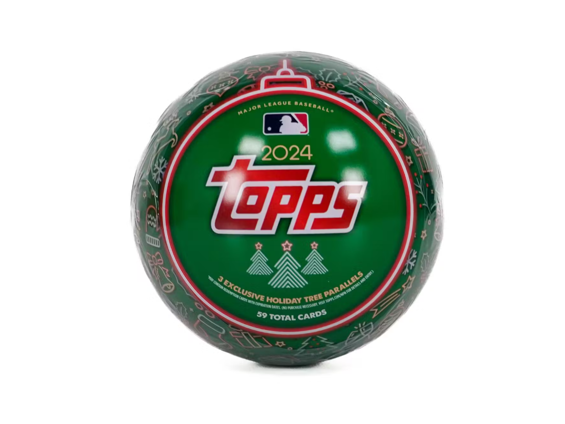 2024 Topps Holiday Baseball Tin