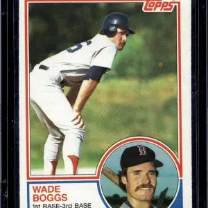 Wade Boggs 1983 Topps Rookie Boston Red Sox 498