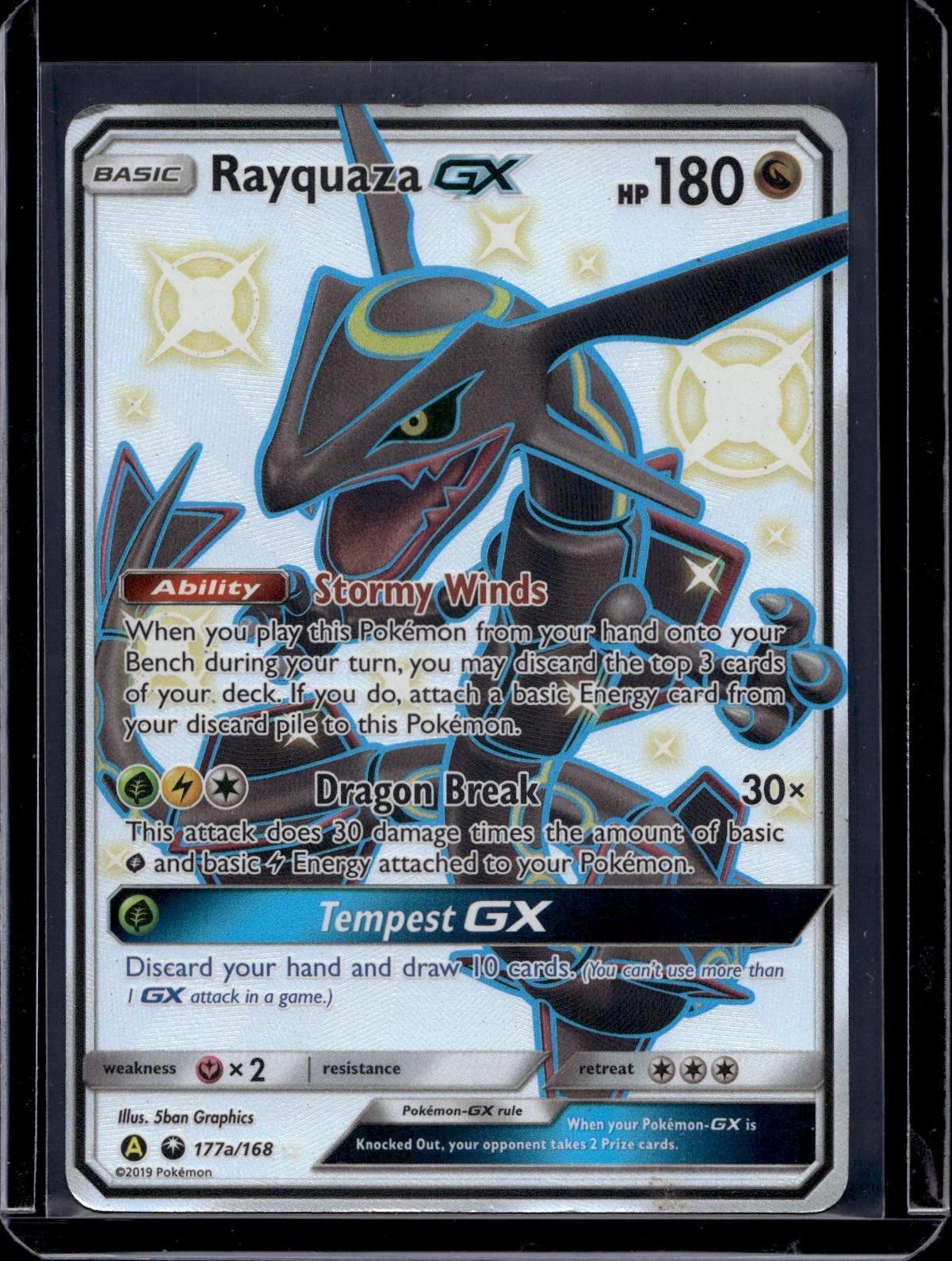 Rayquaza GXPokemon Alternate Art Promos 177a/168