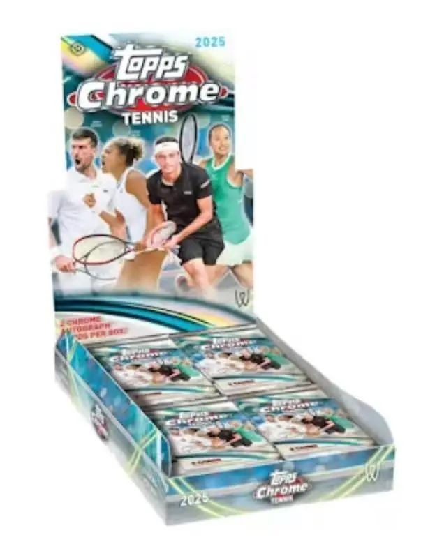 2025 Topps Chrome Tennis Hobby Box