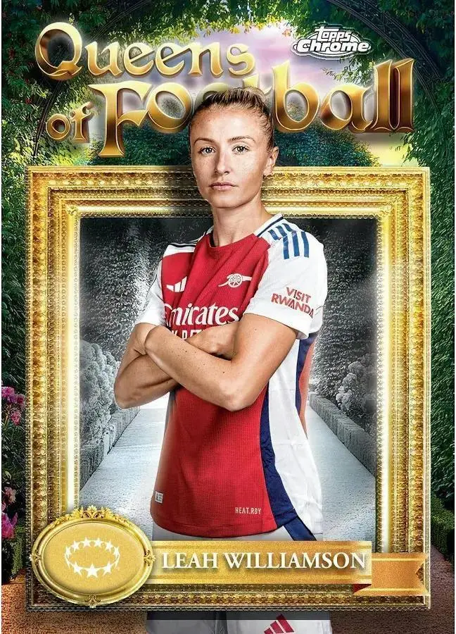 2024-25 Topps Chrome UEFA Women's Champions League Soccer Blaster Box - Image 6