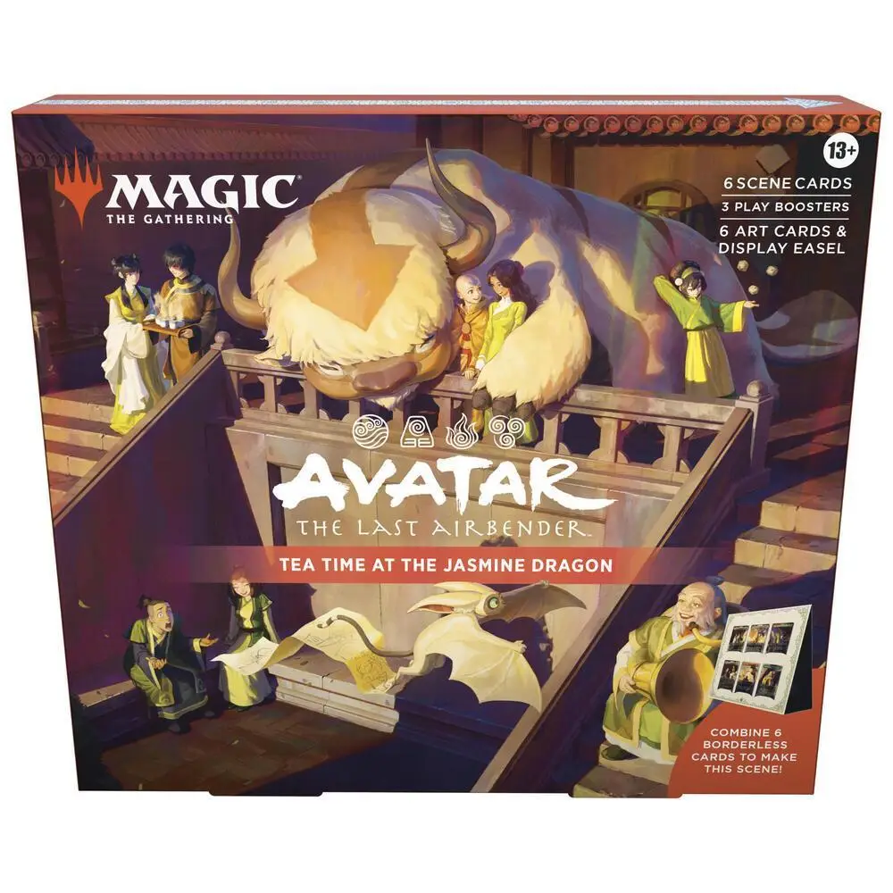 Magic The Gathering: Avatar The Last Airbender - Tea Time At The Jasmine Dragon Scene Box