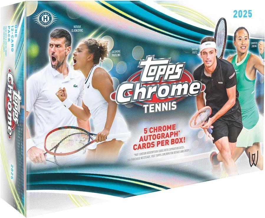 2025 Topps Chrome Tennis Breaker's Delight Box