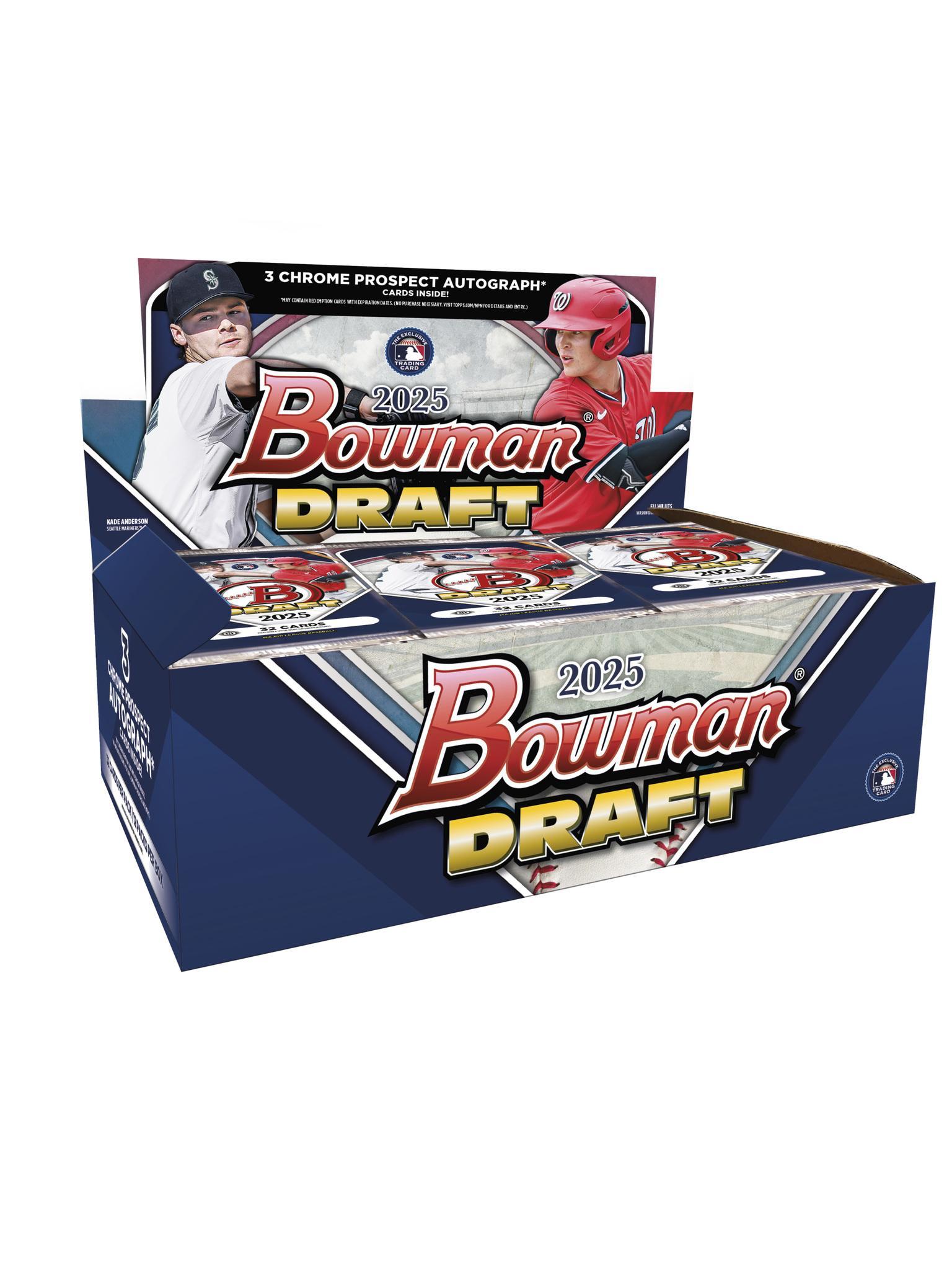 2025 Bowman Draft Baseball Hobby Jumbo Box