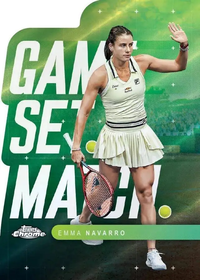 2025 Topps Chrome Tennis Breaker's Delight Box - Image 6