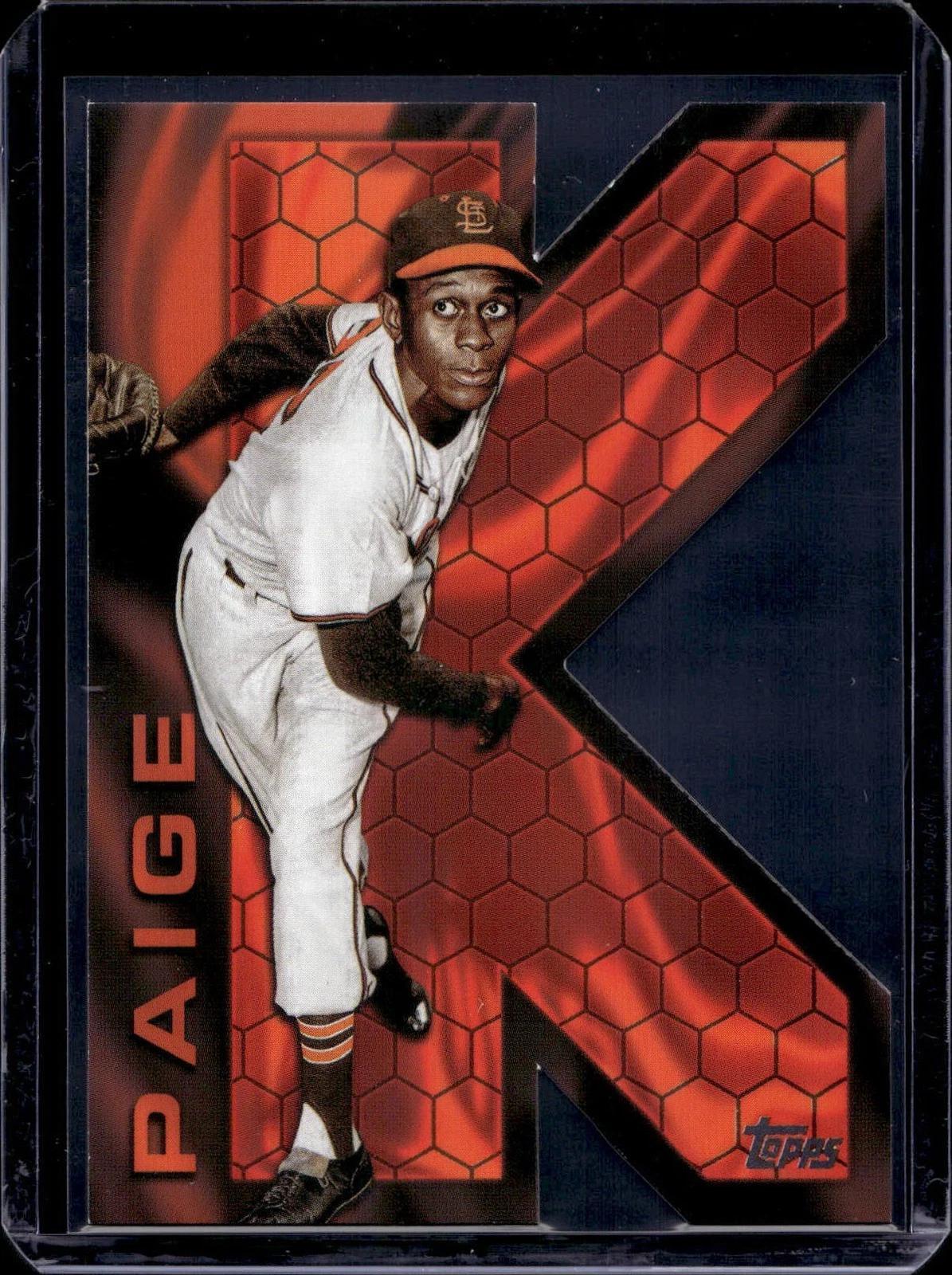 Satchel Paige 2025 Topps K Zone Die Cut St. Louis Browns KZ-19