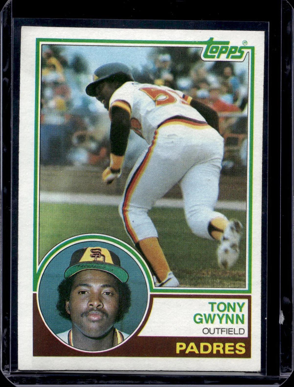 Tony Gwynn 1983 Topps Rookie San Diego Padres 482