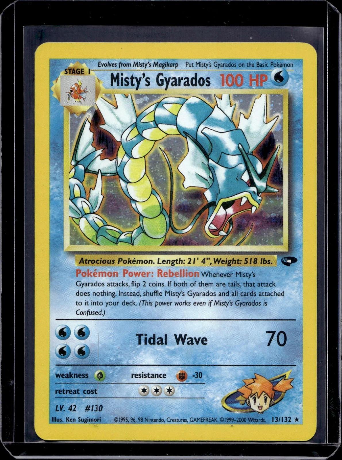 Misty's Gyarados Pokemon Gym Challenge 13/132