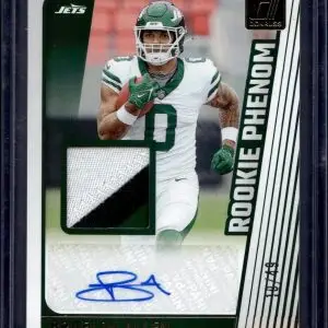 Braelon Allen 2024 Donruss RC Phenom Jersey Prime Auto /49 New York Jets RJA-BAL