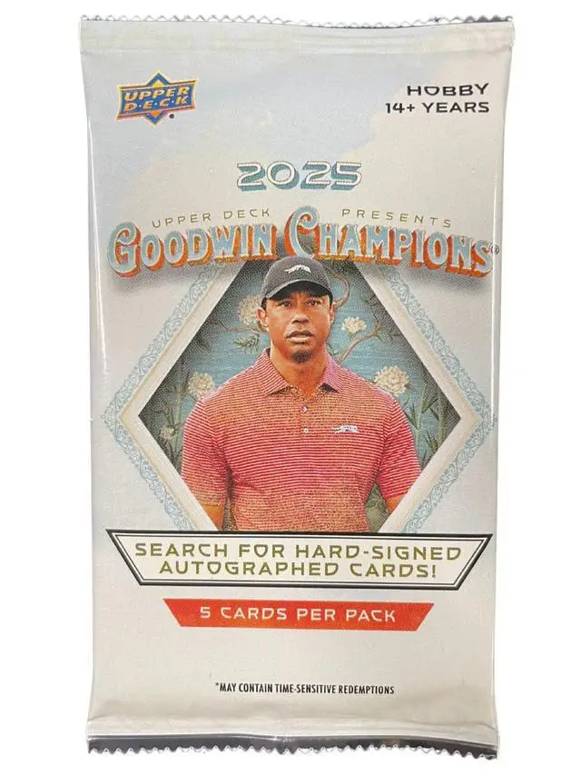 2025 Upper Deck Goodwin Champions Hobby Pack