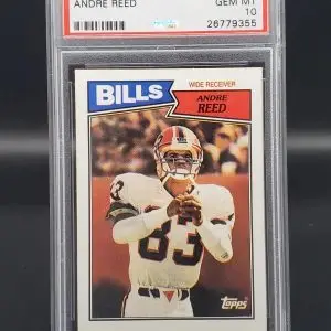 Andre Reed 1987 Topps Buffalo Bills 365 PSA 10