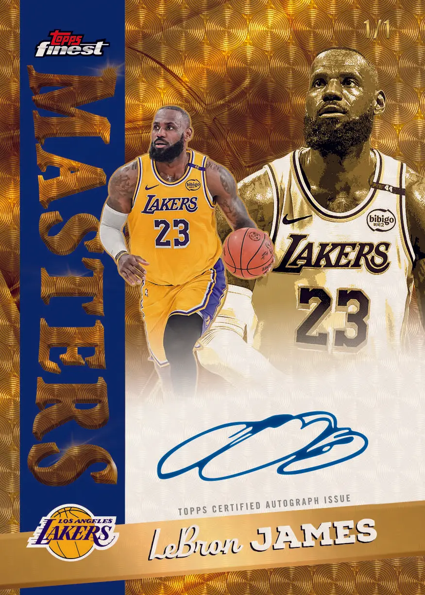 2025-26 Topps Finest Basketball Hobby Box - Image 3