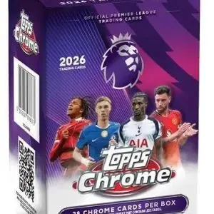 2025-26 Topps Chrome English Premier League EPL Soccer Blaster Box