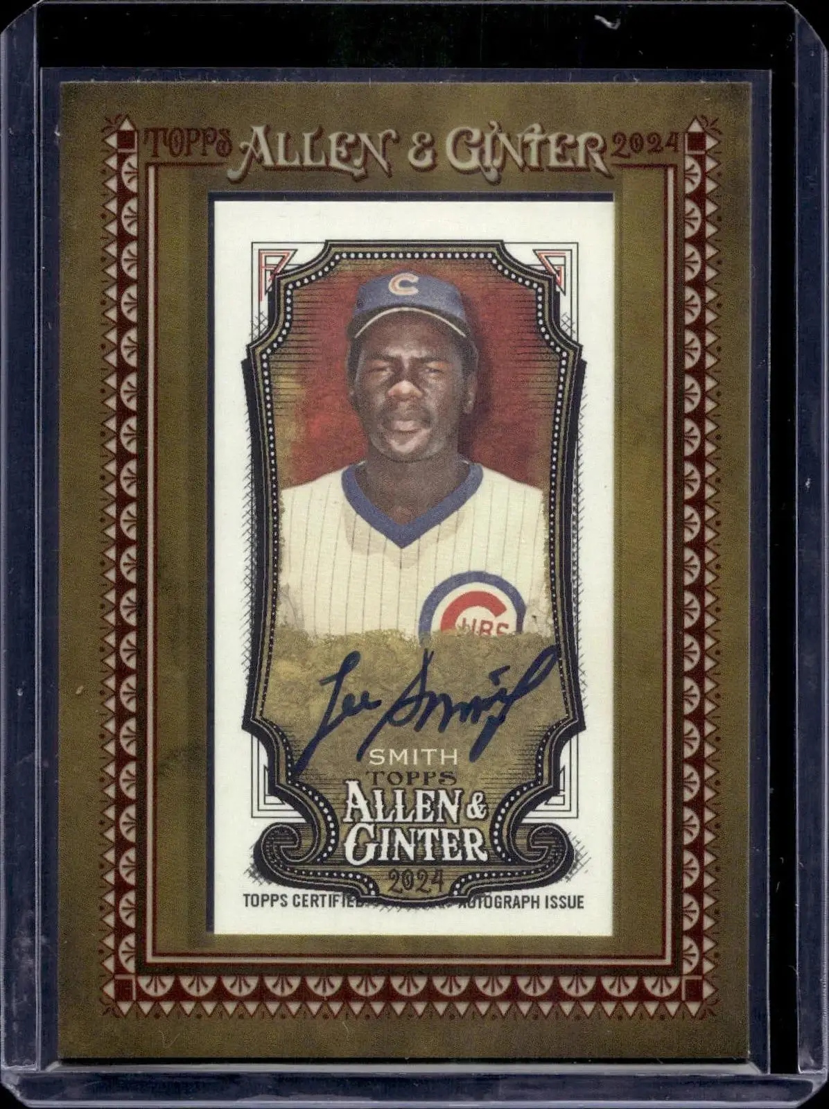 Lee Smith 2024 Topps Allen & Ginter Mini Auto Chicago Cubs MA-LS